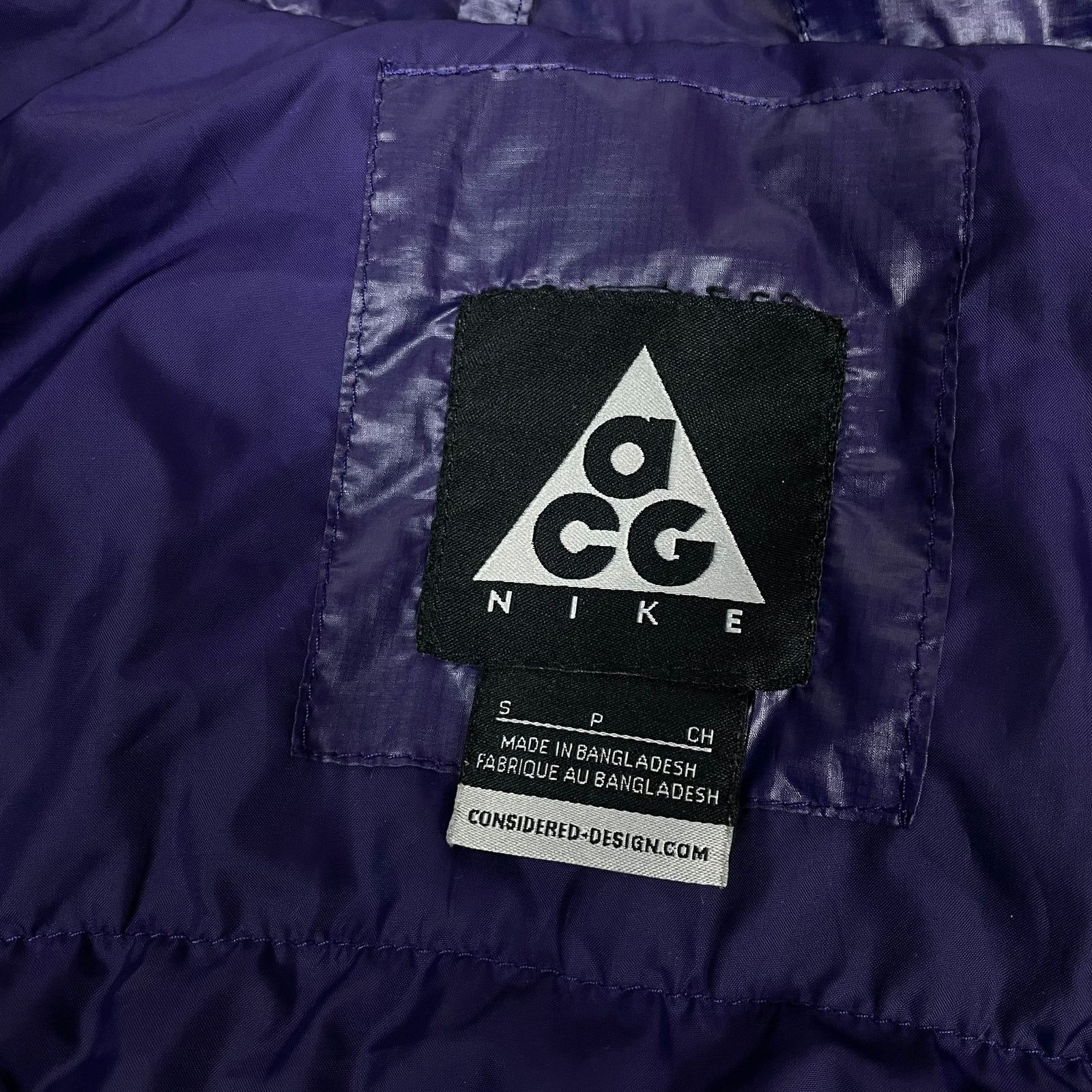 Nike × Nike ACG Nike ACG 800 Women Purple Polyester Full Zip Puffer Jacket S Size US S / EU 44-46 / 1 - 13 Thumbnail