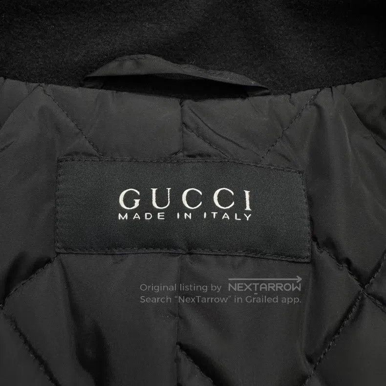 Gucci Gucci Black wool double-breasted jacket Size US M / EU 48-50 / 2 - 3 Thumbnail