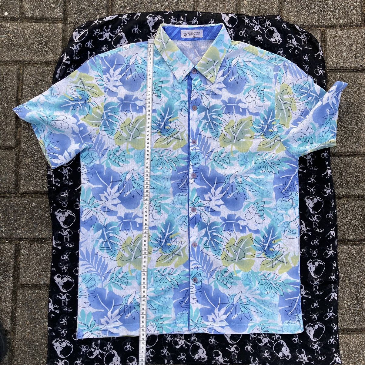 Vintage Vintage Beverly Hills Polo Club Floral Beach Luxury Designer Size US L / EU 52-54 / 3 - 20 Thumbnail