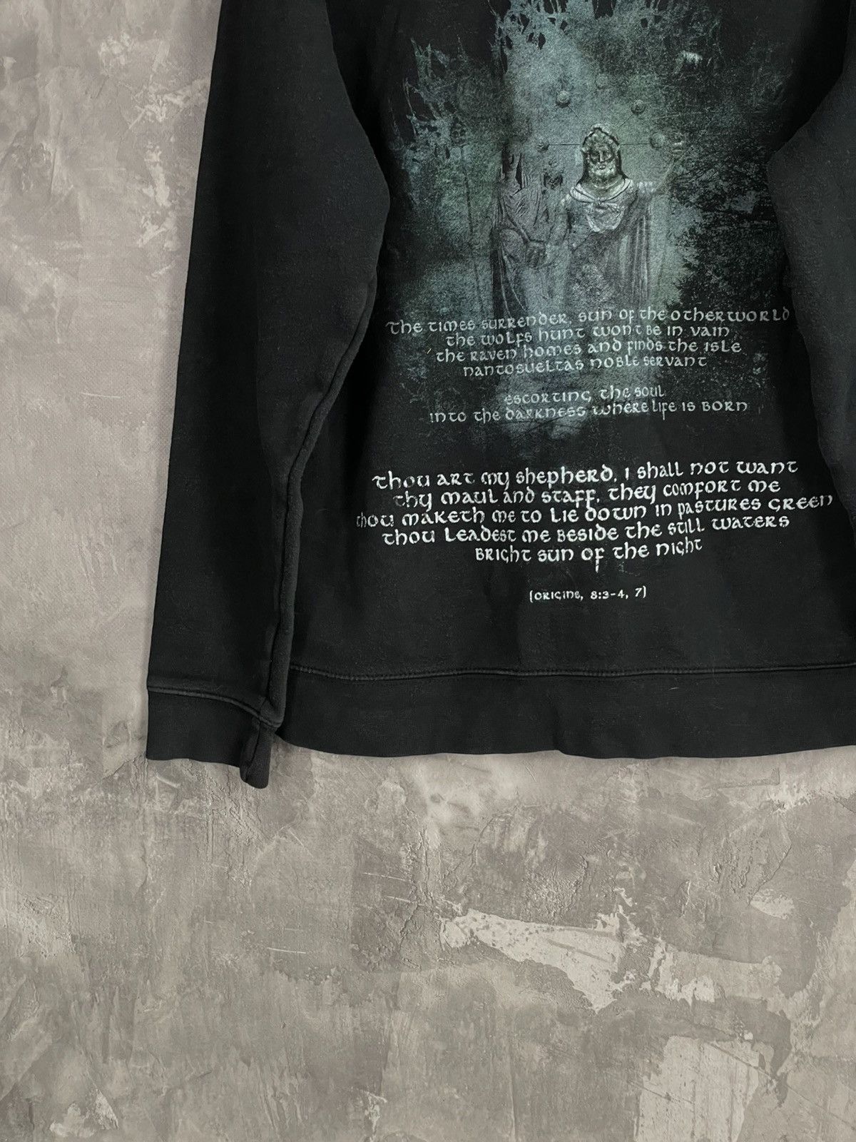 Band Tees × Vintage Vintage Eluveitie Black Metal Graphic Zip Hoodie Grunge Vibe Size US S / EU 44-46 / 1 - 12 Thumbnail