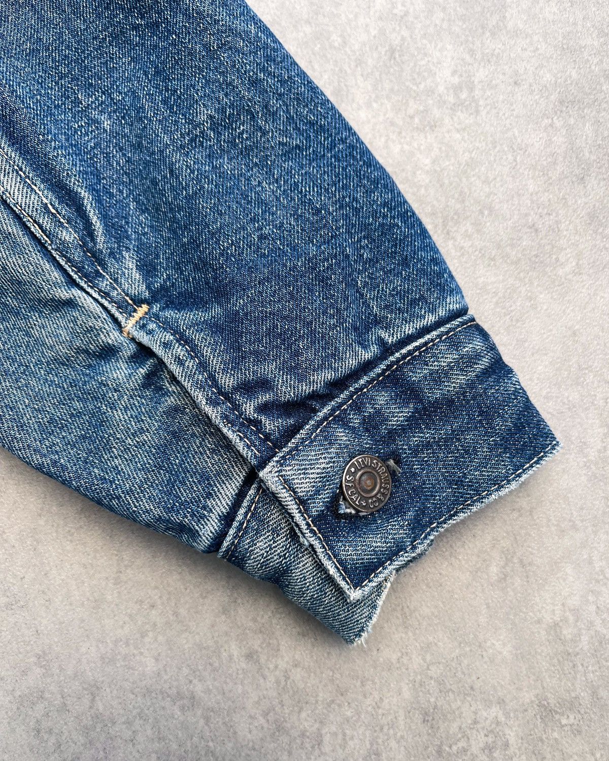 Levi's Levi’s Type III Big E Blanket-Lined Denim Jacket – 1960s OG Size US M / EU 48-50 / 2 - 14 Thumbnail
