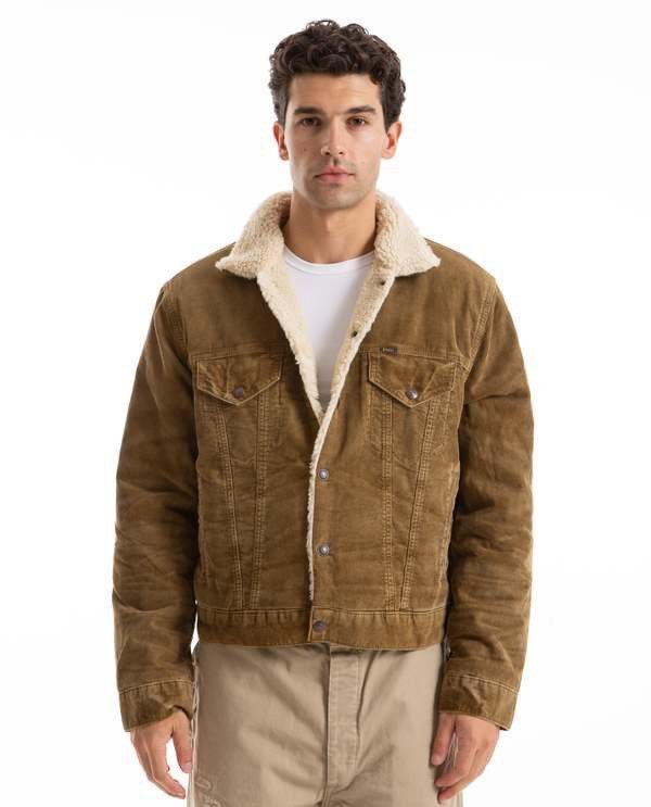 Polo Ralph Lauren Polo Ralph Lauren Men's Fleece-Lined Corduroy Trucker Jacket Size US M / EU 48-50 / 2 - 3 Thumbnail