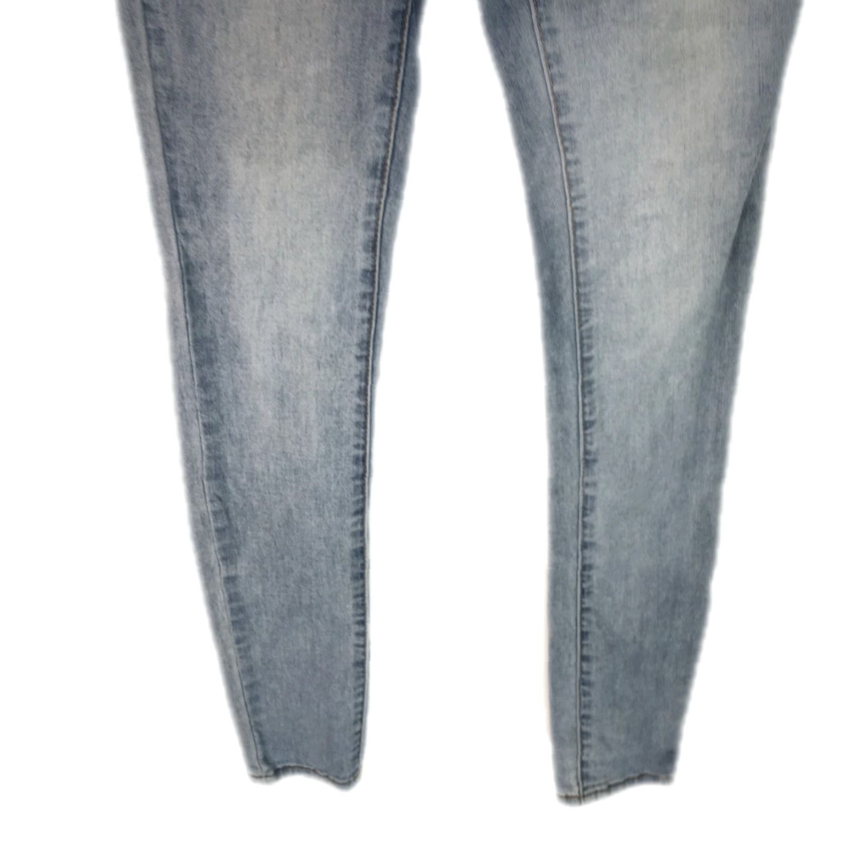 Rsq RSQ Manhattan High Rise Skinny Blue Denim Jeans Womens 00/W23 Regular 24 Inseam 29 Blue Skinny 90s Womens Jeans Size 24" / US 00 / IT 34 - 4 Thumbnail