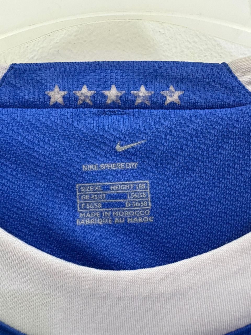 Nike Brazil 2006/08 Away #10 RONALDINHO Size US XL / EU 56 / 4 - 3 Thumbnail