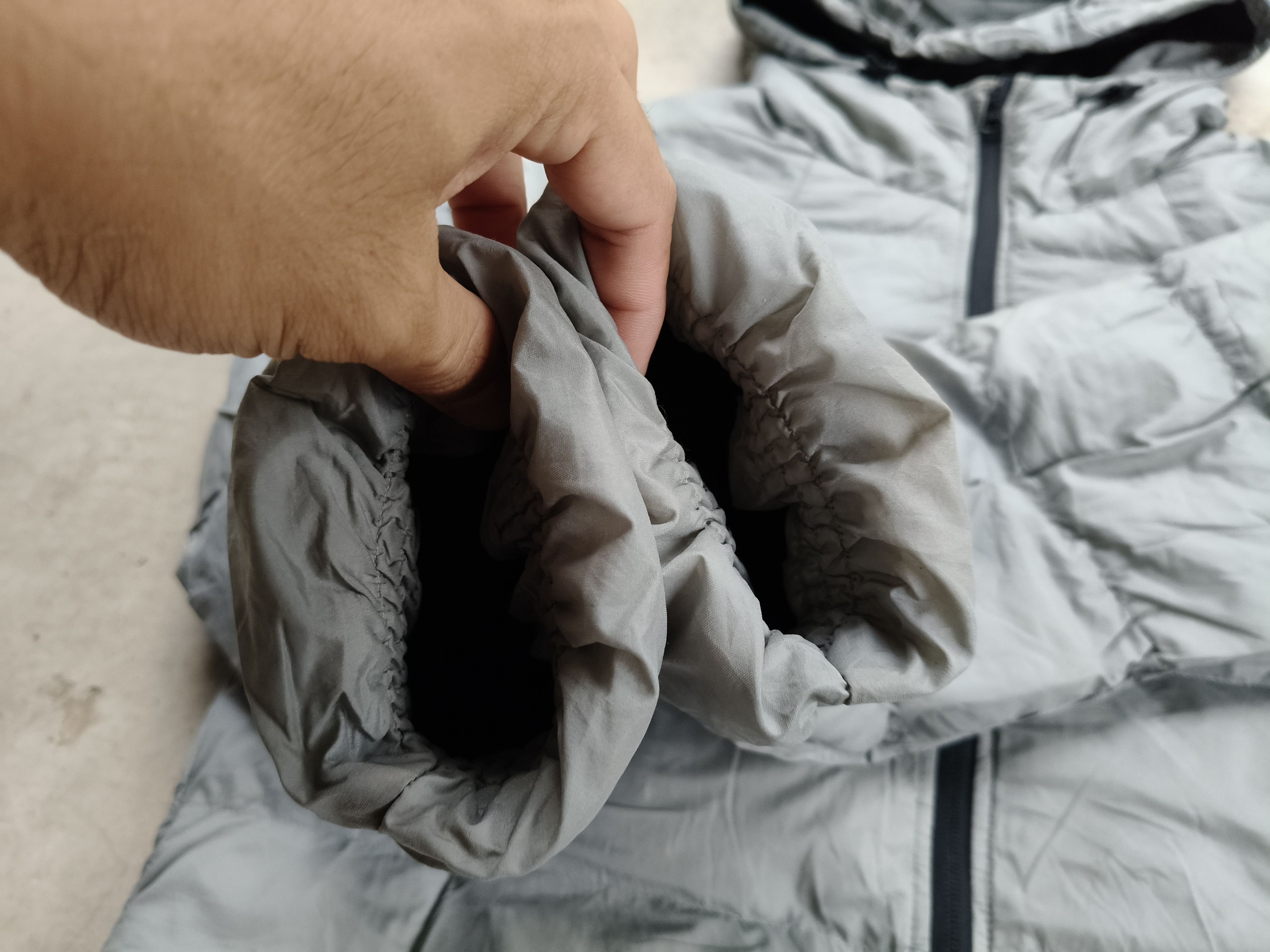 GU Gu Zipper Down Jacket Size US M / EU 48-50 / 2 - 9 Thumbnail