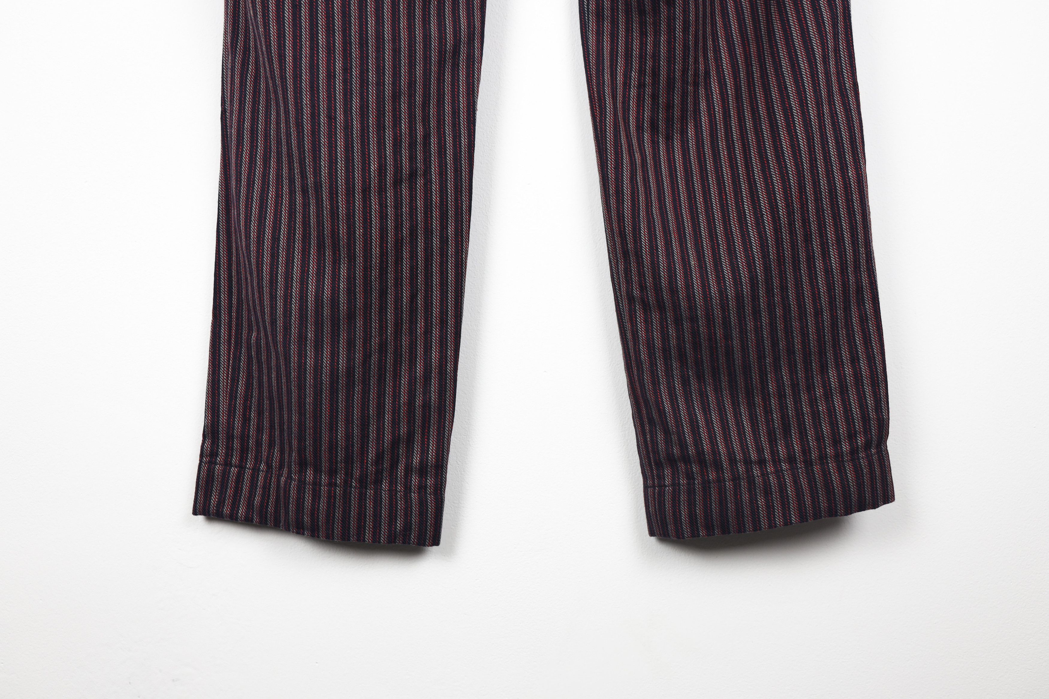 Incotex × Slowear Incotext Slowear Japan Cotton Linen Striped Pants Trousers Size US 29 - 12 Thumbnail