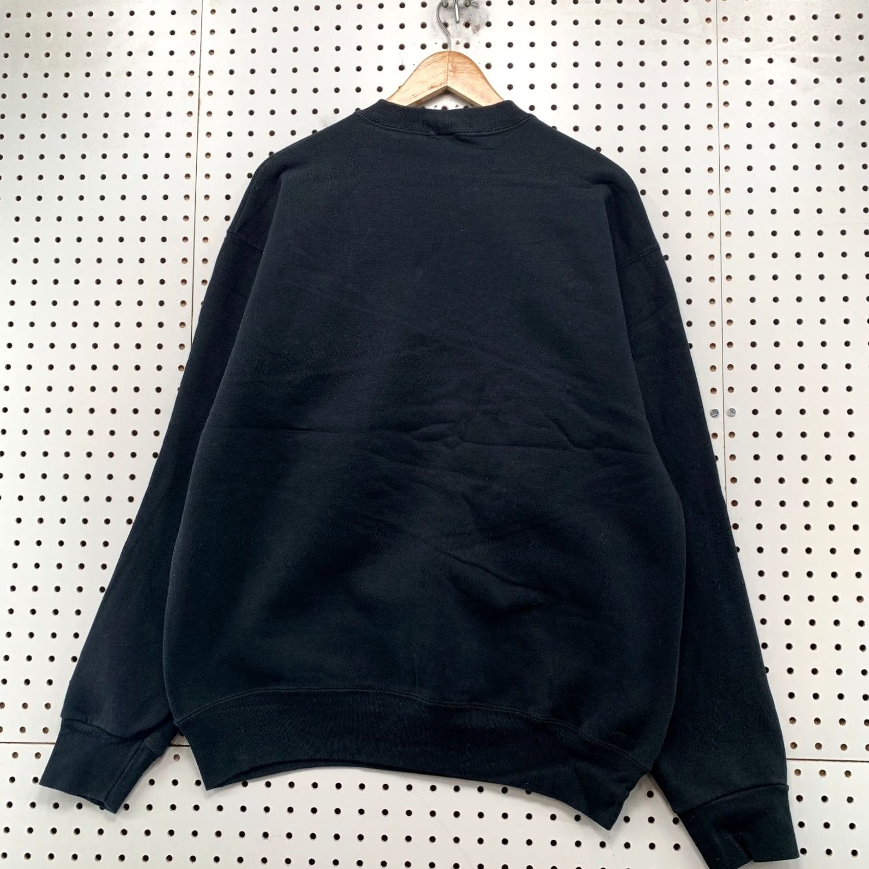 Fruit Of The Loom Vintage Elton John World Tour Sweatshirt Mens XL Black Embroidered Fleece Size US XL / EU 56 / 4 - 4 Thumbnail