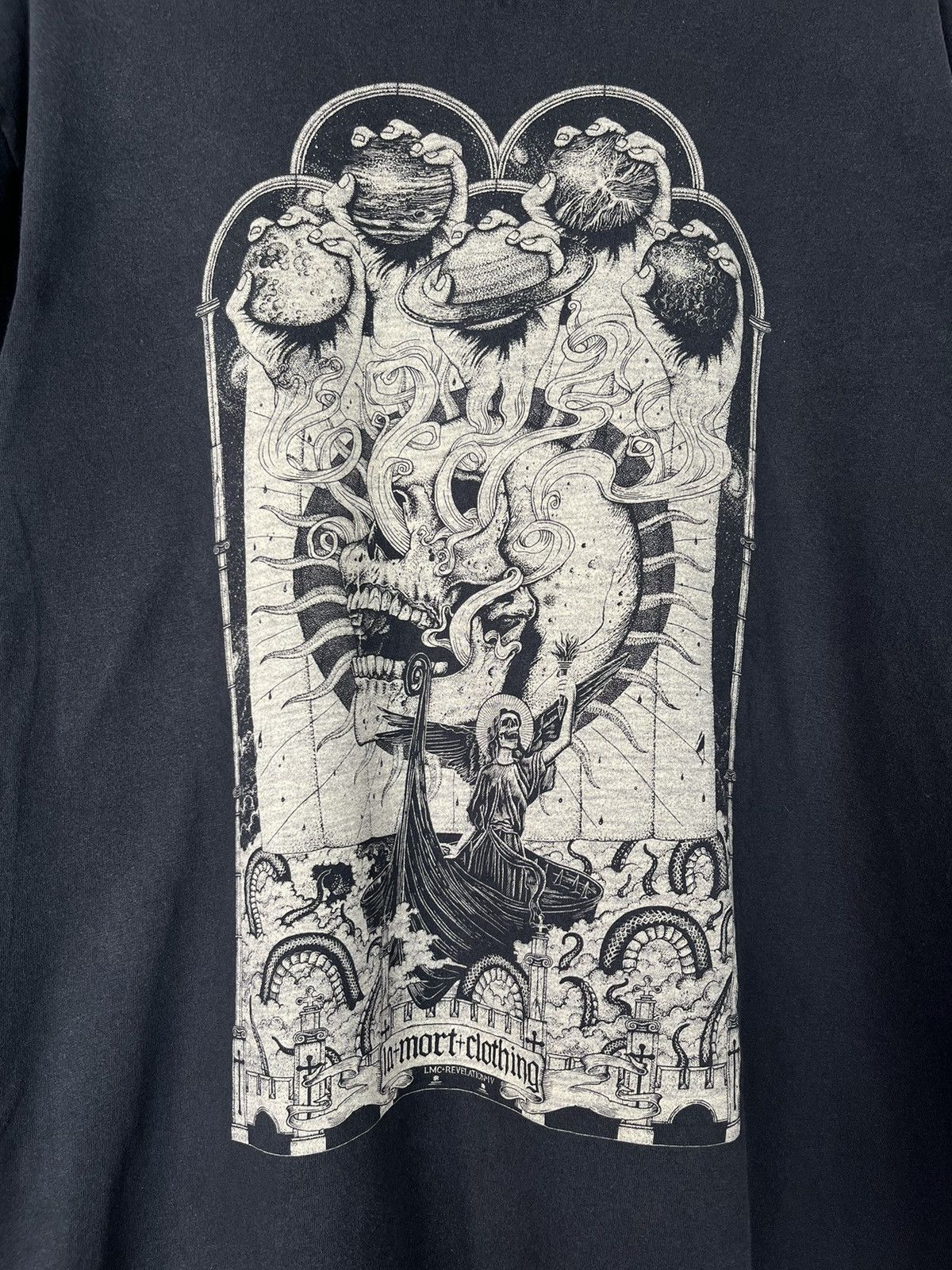 Vintage Vintage Skulls Print Retro Y2K Streetwear Tee Shirt Size US XL / EU 56 / 4 - 4 Thumbnail