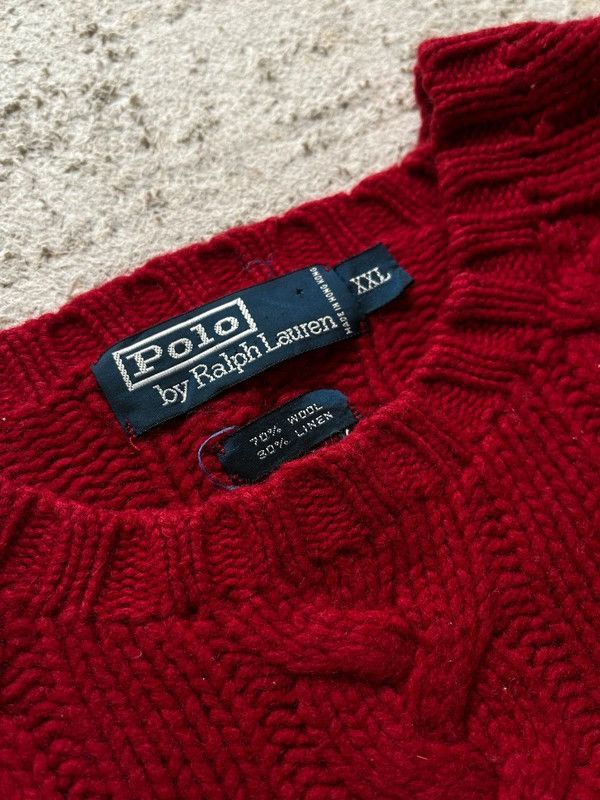 Polo Ralph Lauren Ralph Lauren Sz XXL Sweater Crewneck 70% Wool Vintage 90s Size US XXL / EU 58 / 5 - 5 Thumbnail