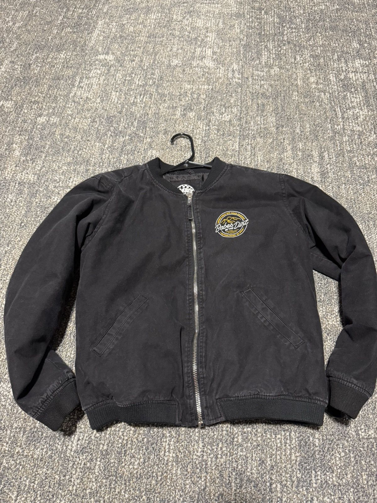 Other Babes in the Dirt Black Bomber Jacket Size M / US 6-8 / IT 42-44 - 1 Thumbnail