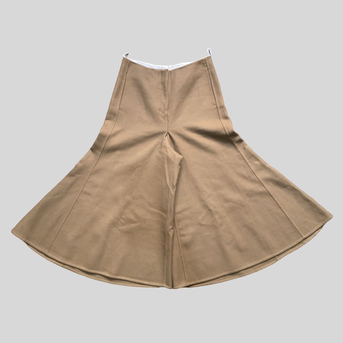 image of Celine - Phoebe Philo - Flared - Wool - Pants in Beige, Women's (Size 26)