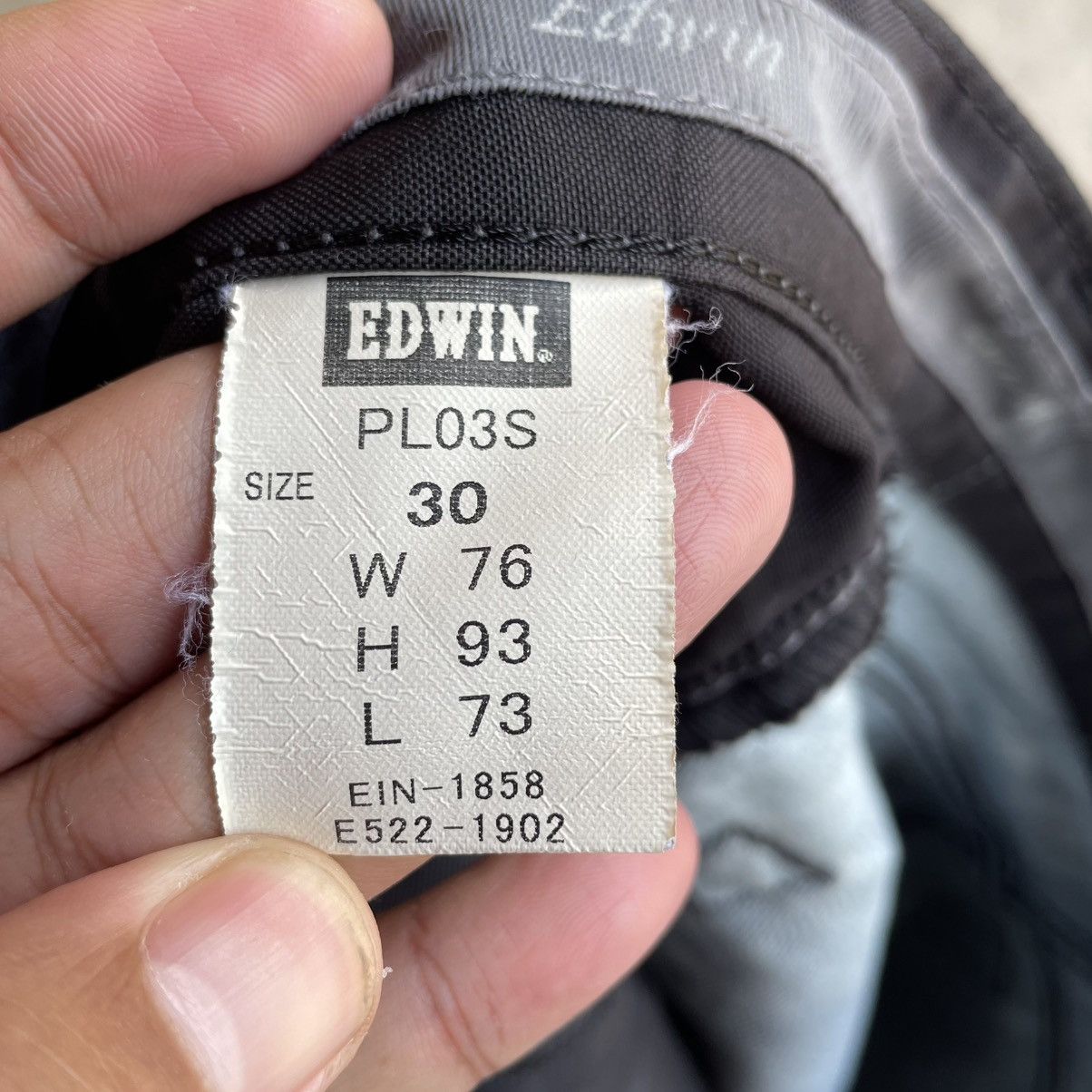 Edwin 🔥Vintage Edwin Premio Jeans Ripped Distress Denim Jeans Size US 32 / EU 48 - 11 Thumbnail