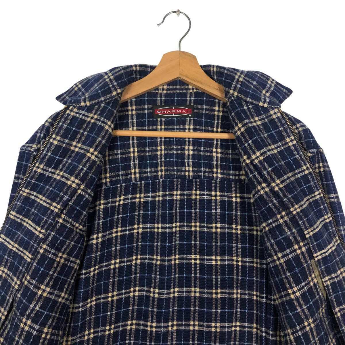 Japanese Brand 🔥90’s Vintage Flannel Jacket Checked Tartan Chapman Japan Size US M / EU 48-50 / 2 - 11 Thumbnail