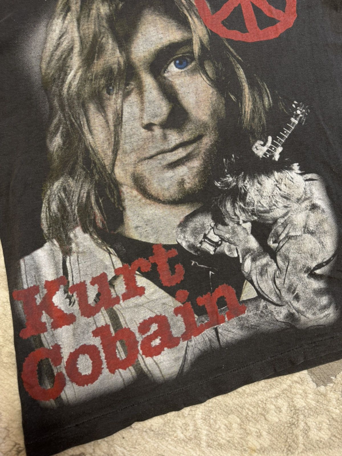 Band Tees Vintage Kurt Cobain Graphic Tee - Nirvana Band Shirt Size US M / EU 48-50 / 2 - 7 Thumbnail