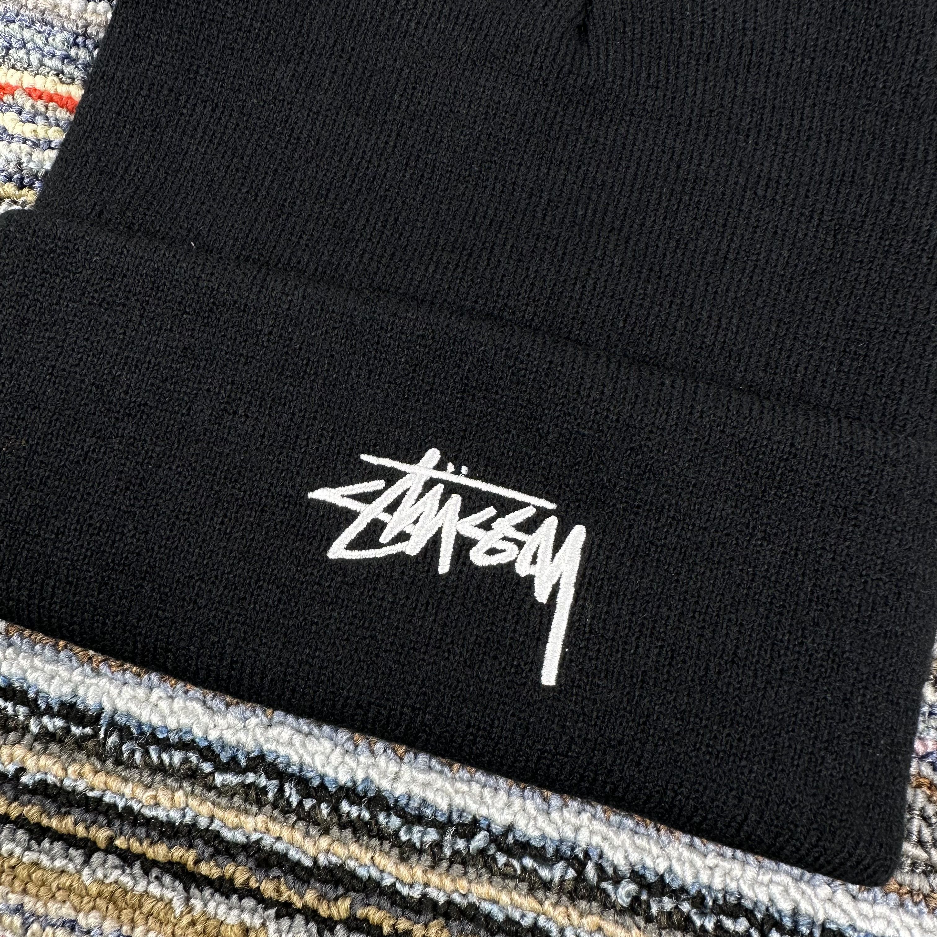 Stussy STUSSY STOCK CUFF BEANIE HAT / BLACK Size ONE SIZE - 2 Thumbnail
