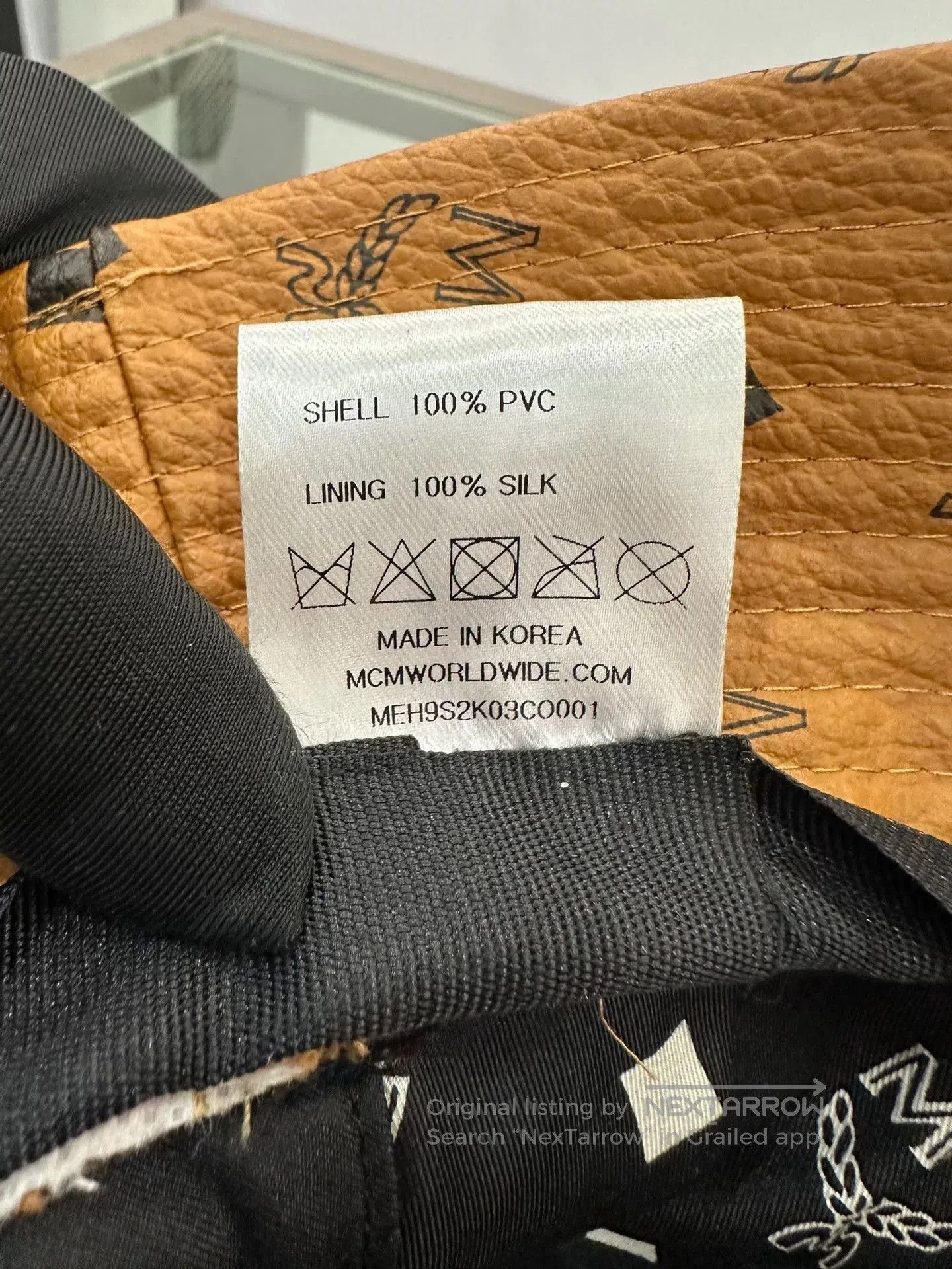 MCM MCM Classic Brown Logo Bucket Hat. Size ONE SIZE - 6 Thumbnail