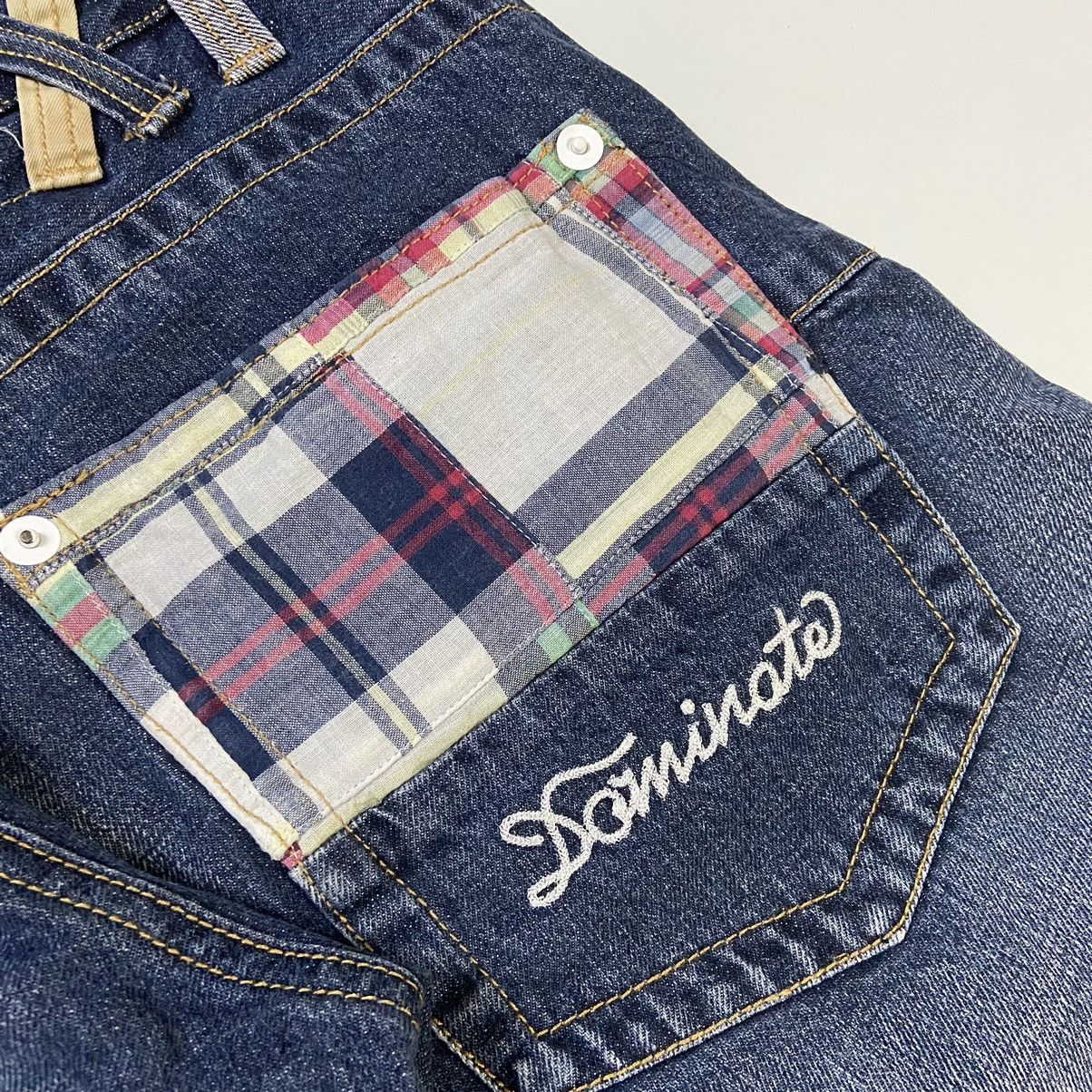 Japanese Brand Y2K Dominate Handcfarted Jeans Double Waist Size US 30 / EU 46 - 8 Thumbnail