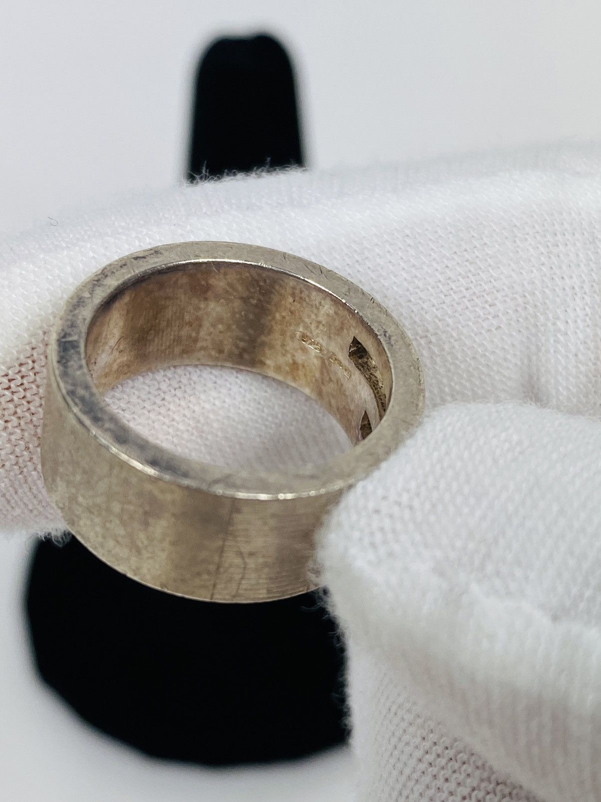 Gucci Gucci .925 Silver G Ring size IT 10 Size ONE SIZE - 6 Thumbnail