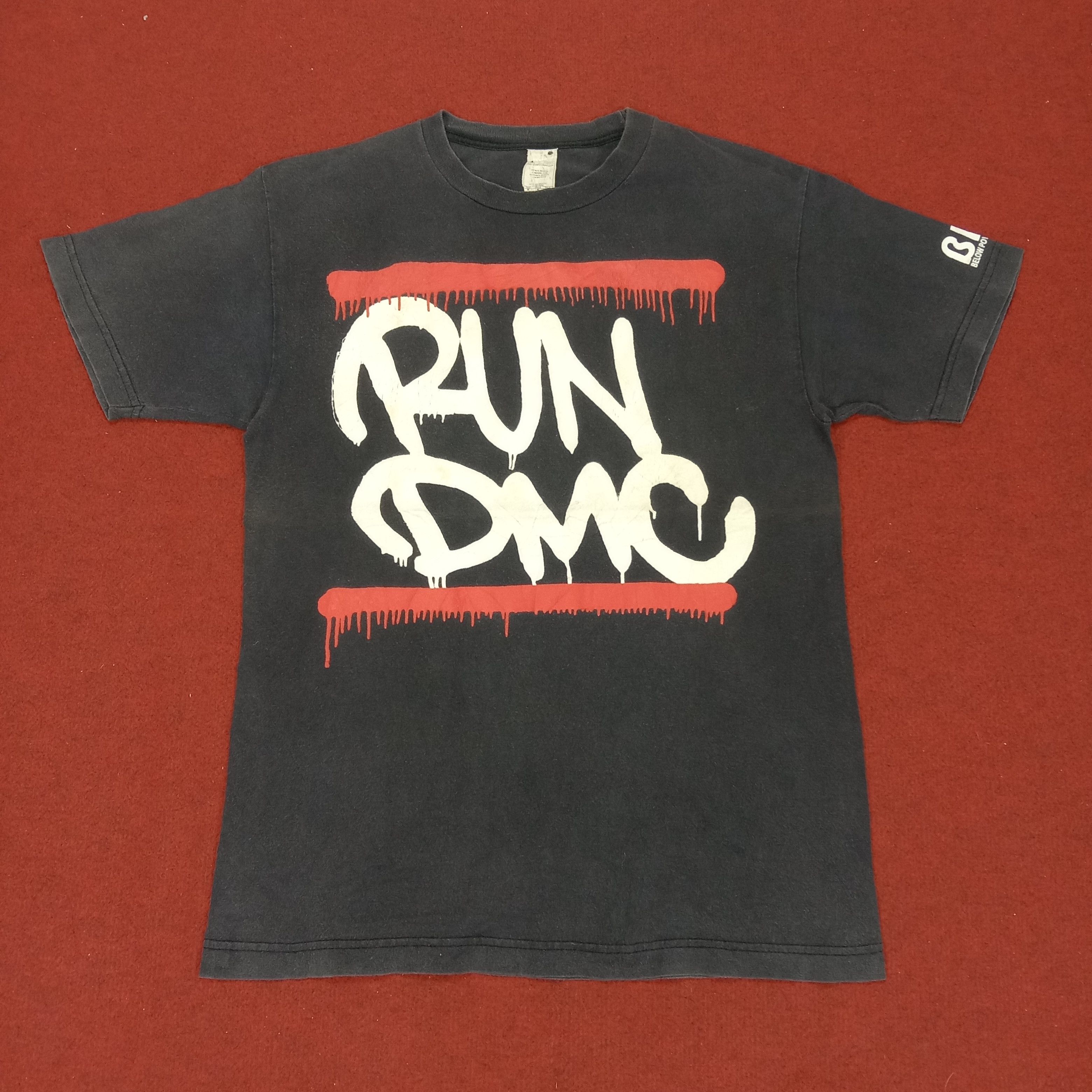 RUN DMC × Rap Tees × Vintage RUN DMC Rapper Hip Hop Music Streetwear Vintage Tshirt Size US M / EU 48-50 / 2 - 1 Thumbnail