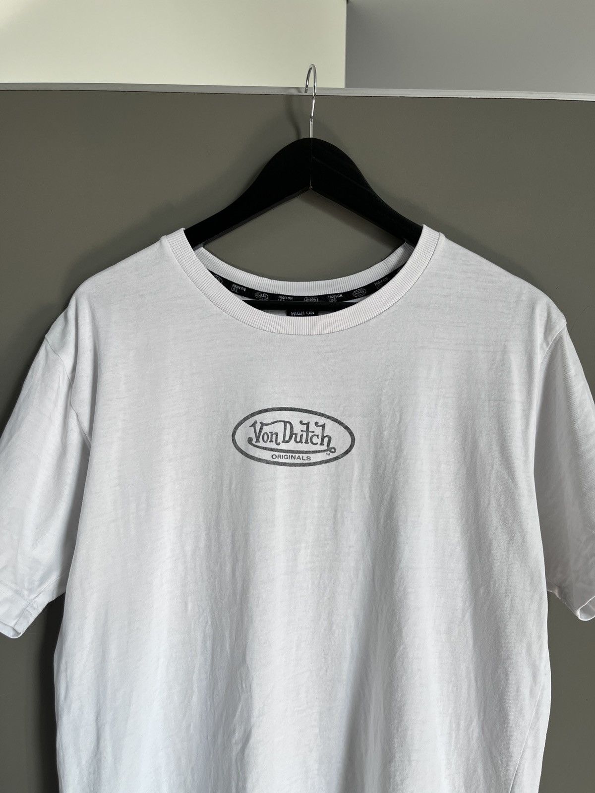Von Dutch Von Dutch Big Logo White T-shirt Size US S / EU 44-46 / 1 - 3 Thumbnail