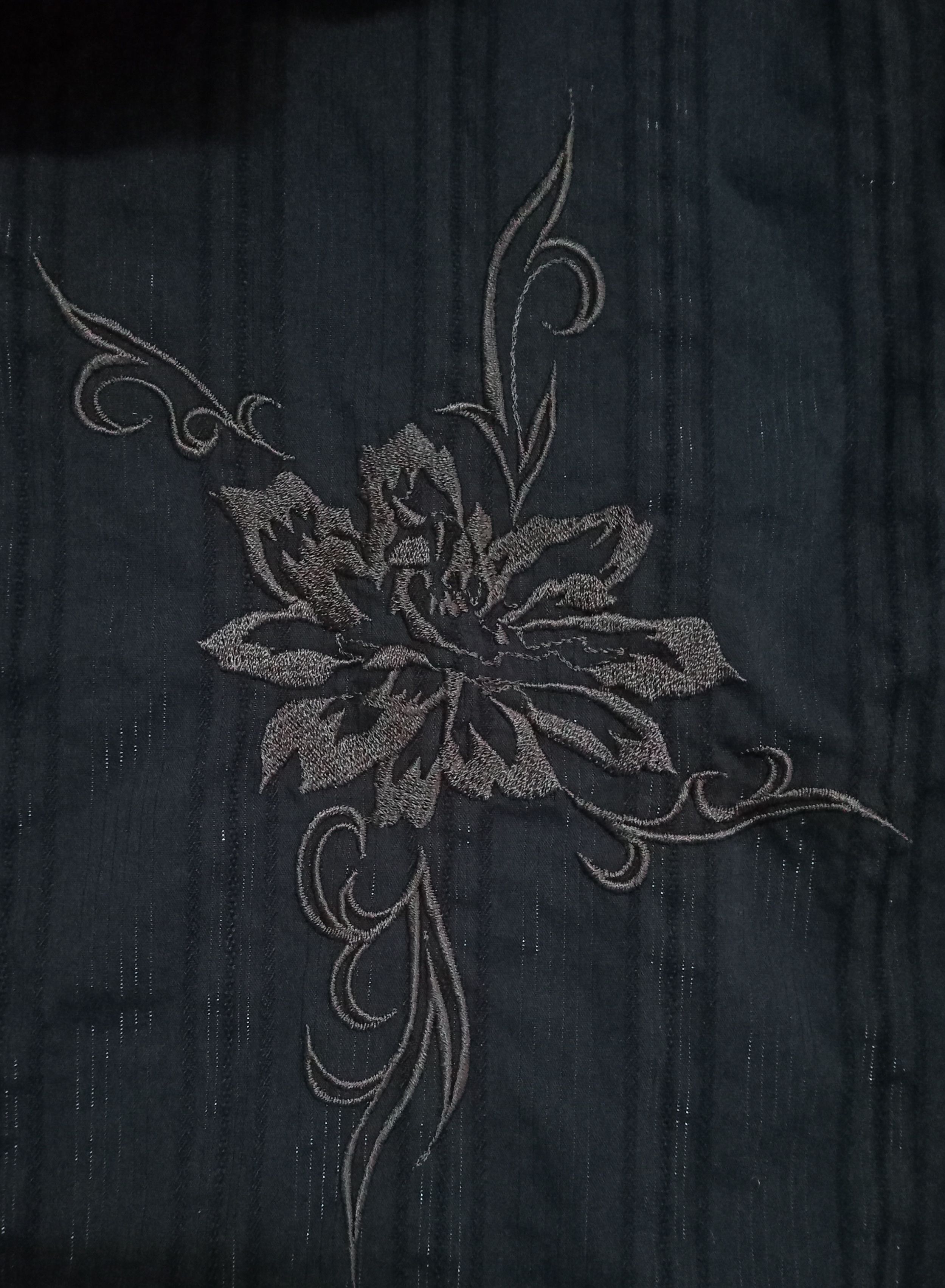 Japanese Brand × Tornado Mart Tornado Mart Button Ups Shirt With Embroidery Flower Design Size US M / EU 48-50 / 2 - 6 Thumbnail