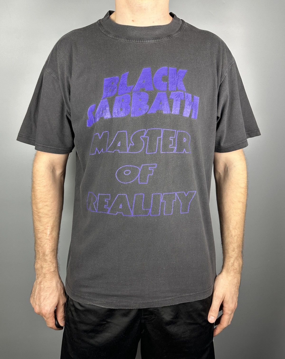 Band Tees Black Sabbath Master Of Reality T Shirt Tee Ozzy Osbourne Size US XL / EU 56 / 4 - 2 Thumbnail