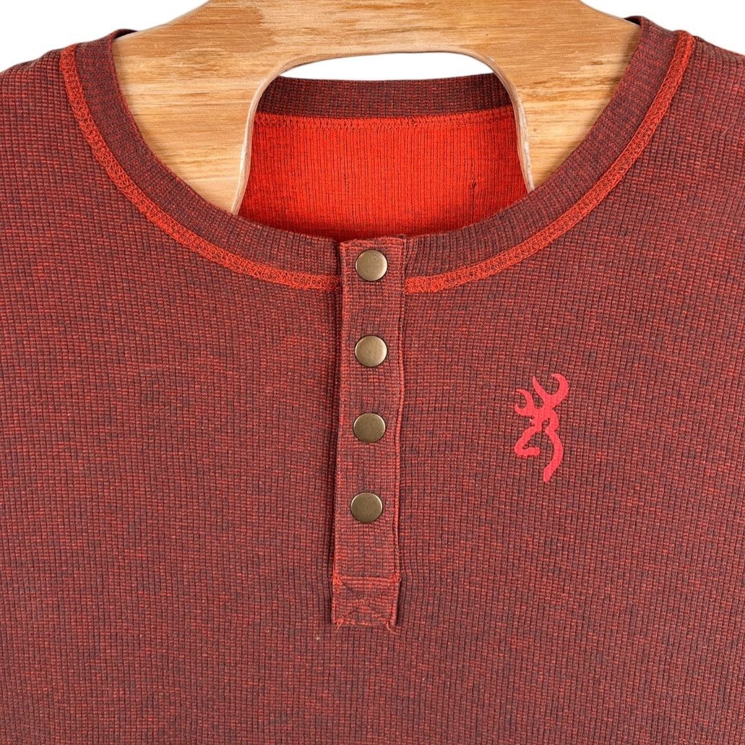 Other Browning Thermal Reversible Gannett Shirt Men's Orange Size US XL / EU 56 / 4 - 4 Thumbnail