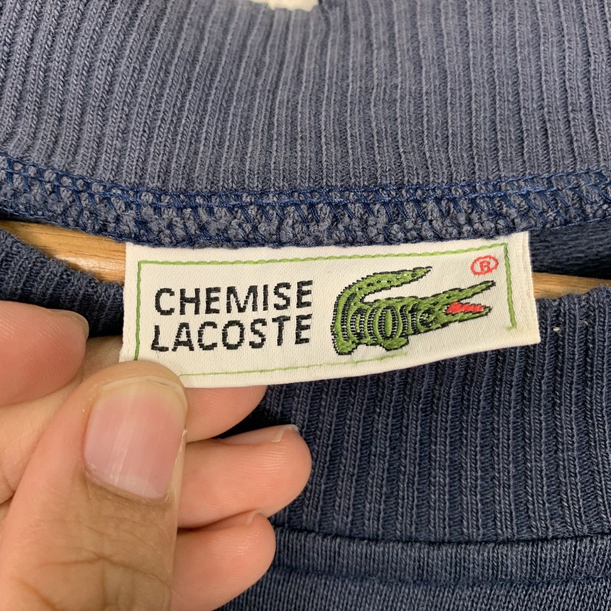 Lacoste Vintage Lacoste Big Logo Crewneck Sweatshirt Size US M / EU 48-50 / 2 - 7 Thumbnail