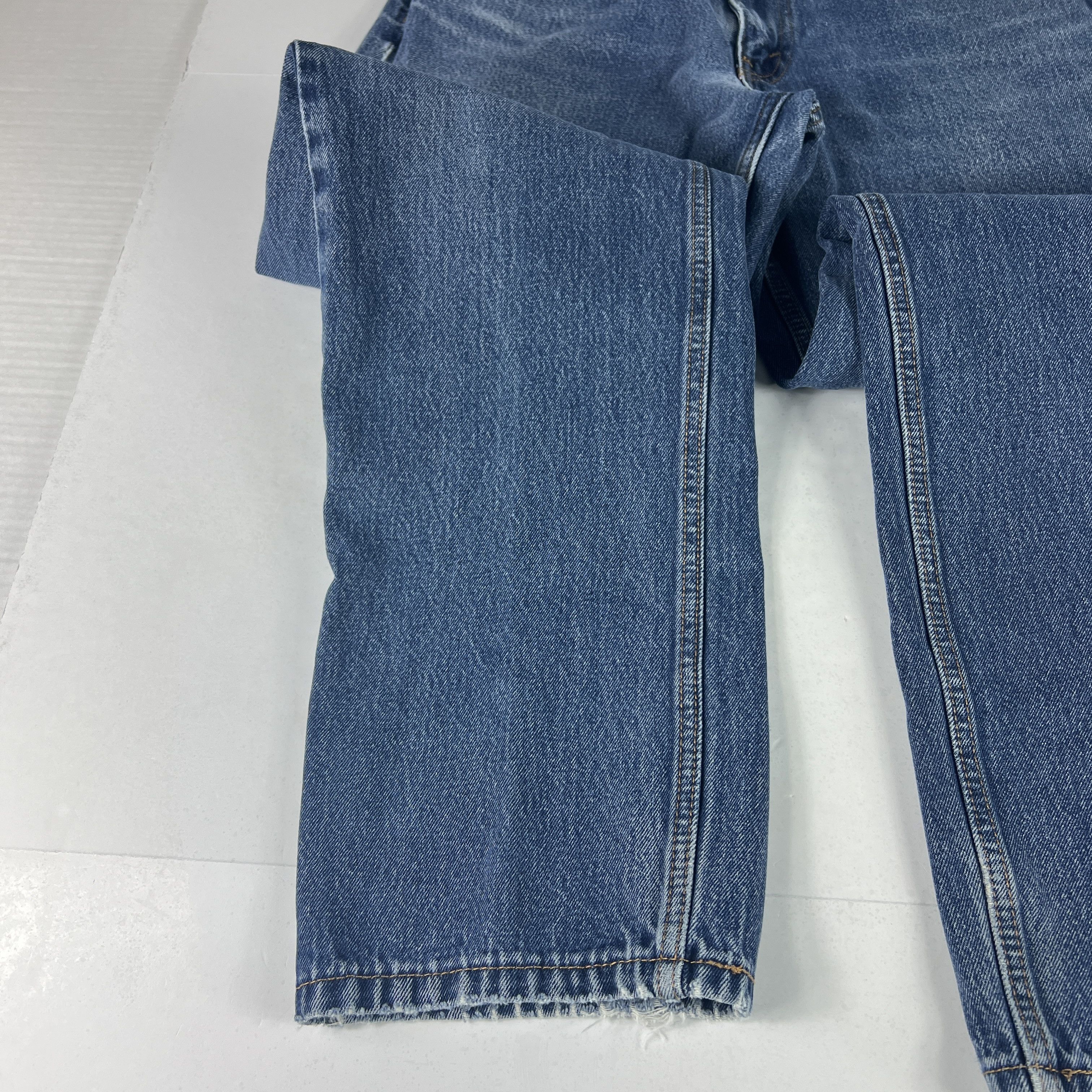 Levi's Levi's Jeans 550 Relaxed Fit Straight Leg Blue Denim Size US 33 - 7 Thumbnail