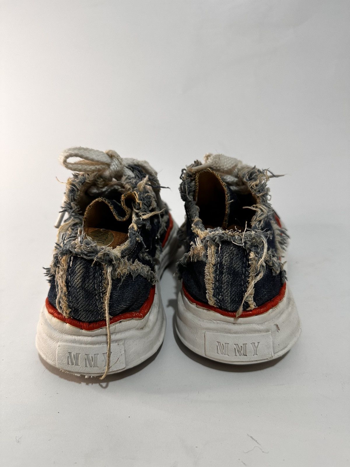 Maison MIHARA YASUHIRO × Nigel Cabourn Maison MIHARA YASUHIRO x Nigel Cabourn Blue Denim Sneaker. Size US 8 / EU 41 - 4 Thumbnail