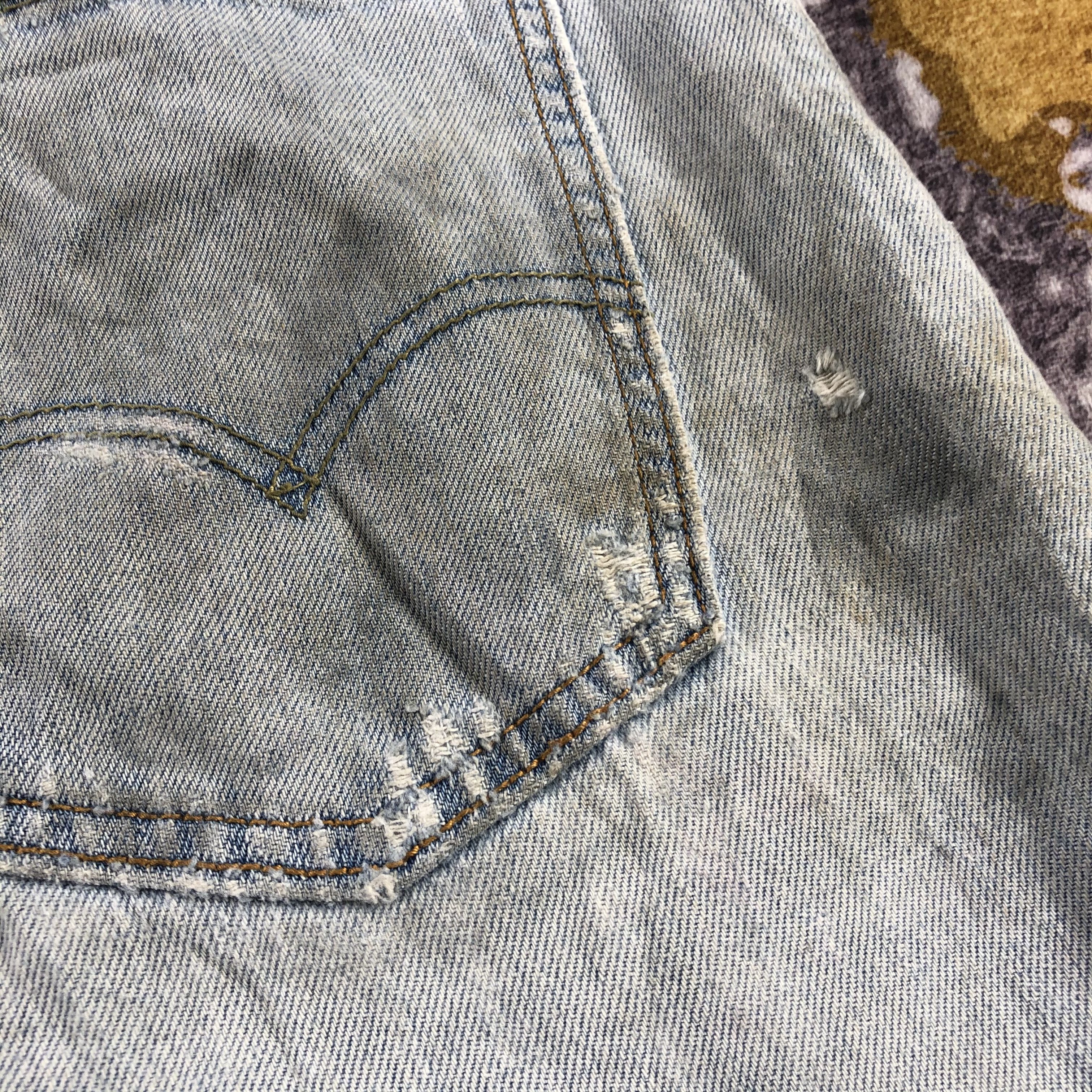 Levi's × Vintage Vintage Light Wash Levis 539 Jeans-JM3112 Size US 37 - 6 Thumbnail