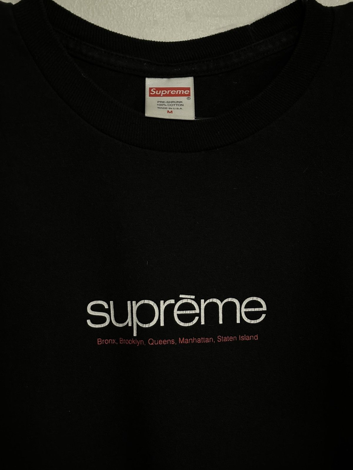 Supreme Supreme Five Boroughs Tee Size US M / EU 48-50 / 2 - 2 Thumbnail