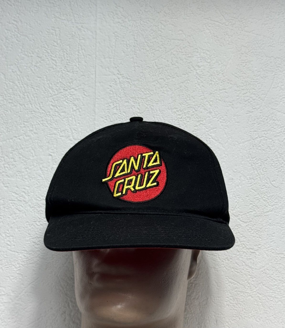 Santa Cruz Skateboards Santa Cruz Big Logo Black Cap Size ONE SIZE - 1 Thumbnail