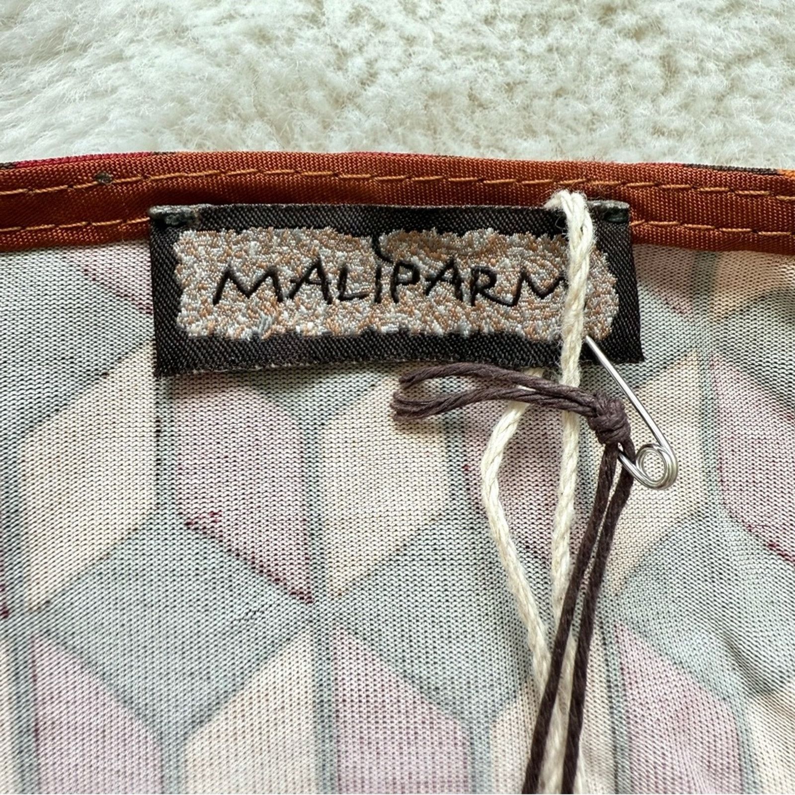 Other NWT!!! MALIPARMI women blouse size 46IT or XL Retail 232$ Size XL / US 12-14 / IT 48-50 - 5 Thumbnail