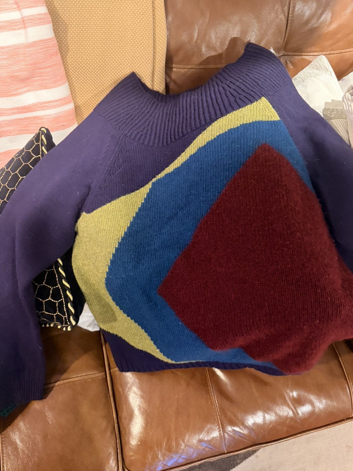 Burberry Prorsum Burberry Prorsum Cashmere Sweater Cowl Neck Size US S / EU 44-46 / 1 - 4 Thumbnail