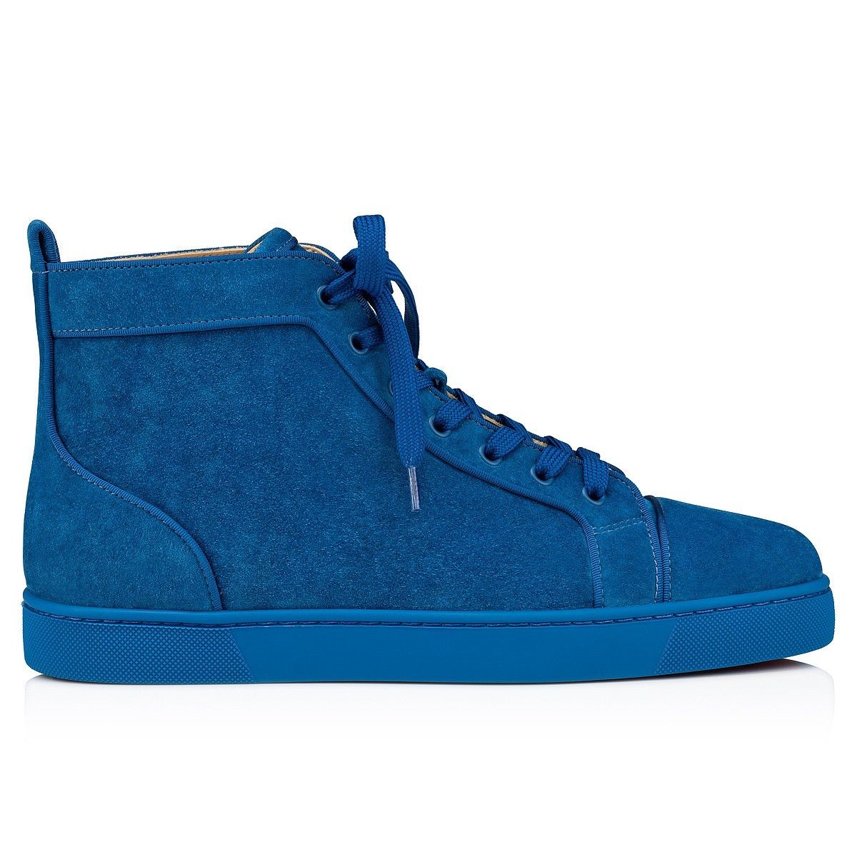 Christian Louboutin o1s1wg110425 Louis Orlato Flat in Blue Size US 8 / EU 41 - 3 Thumbnail