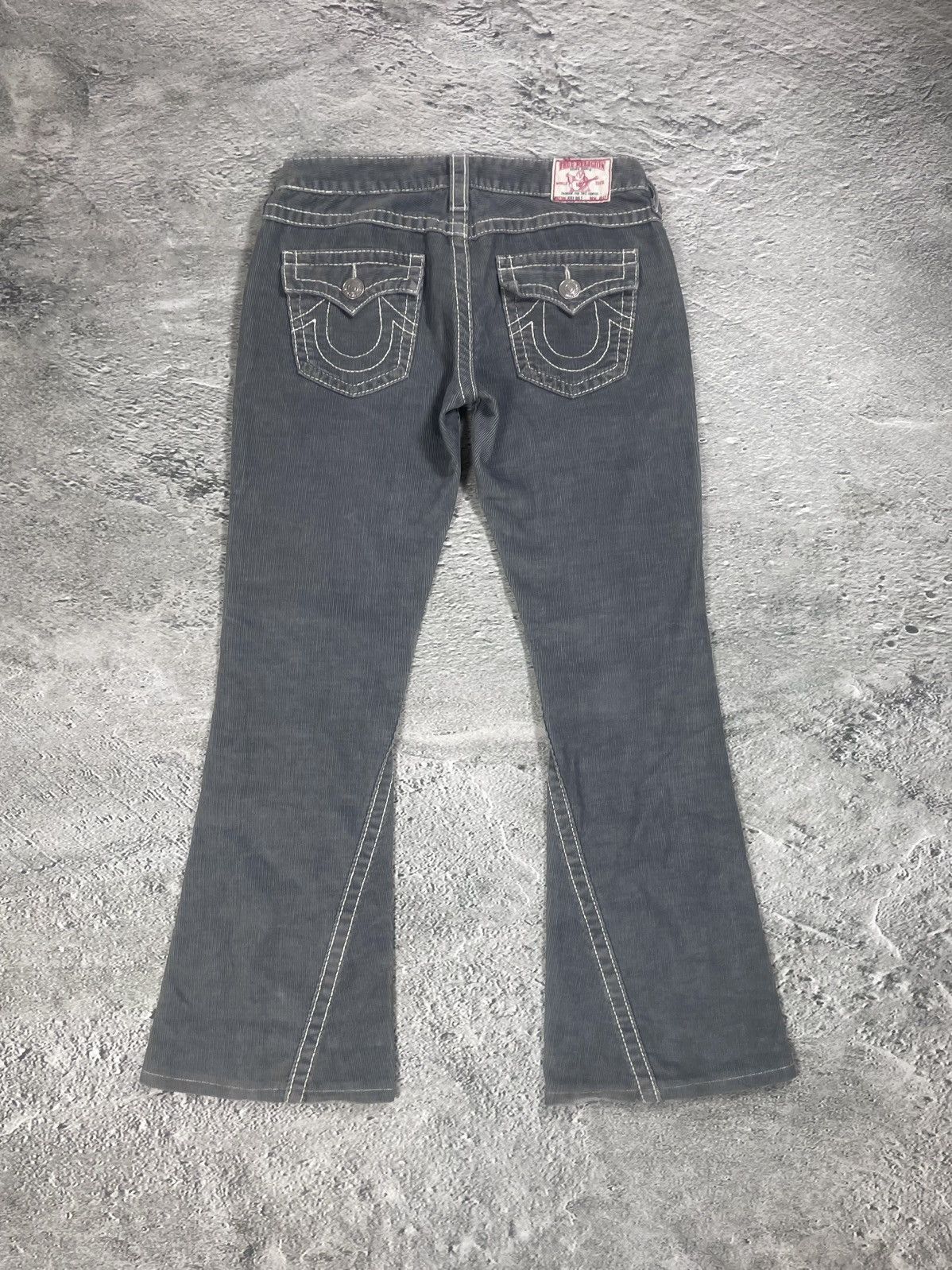 True Religion True Religion Joey jeans vintage cords corduroy pants flared Size US 29 - 1 Thumbnail