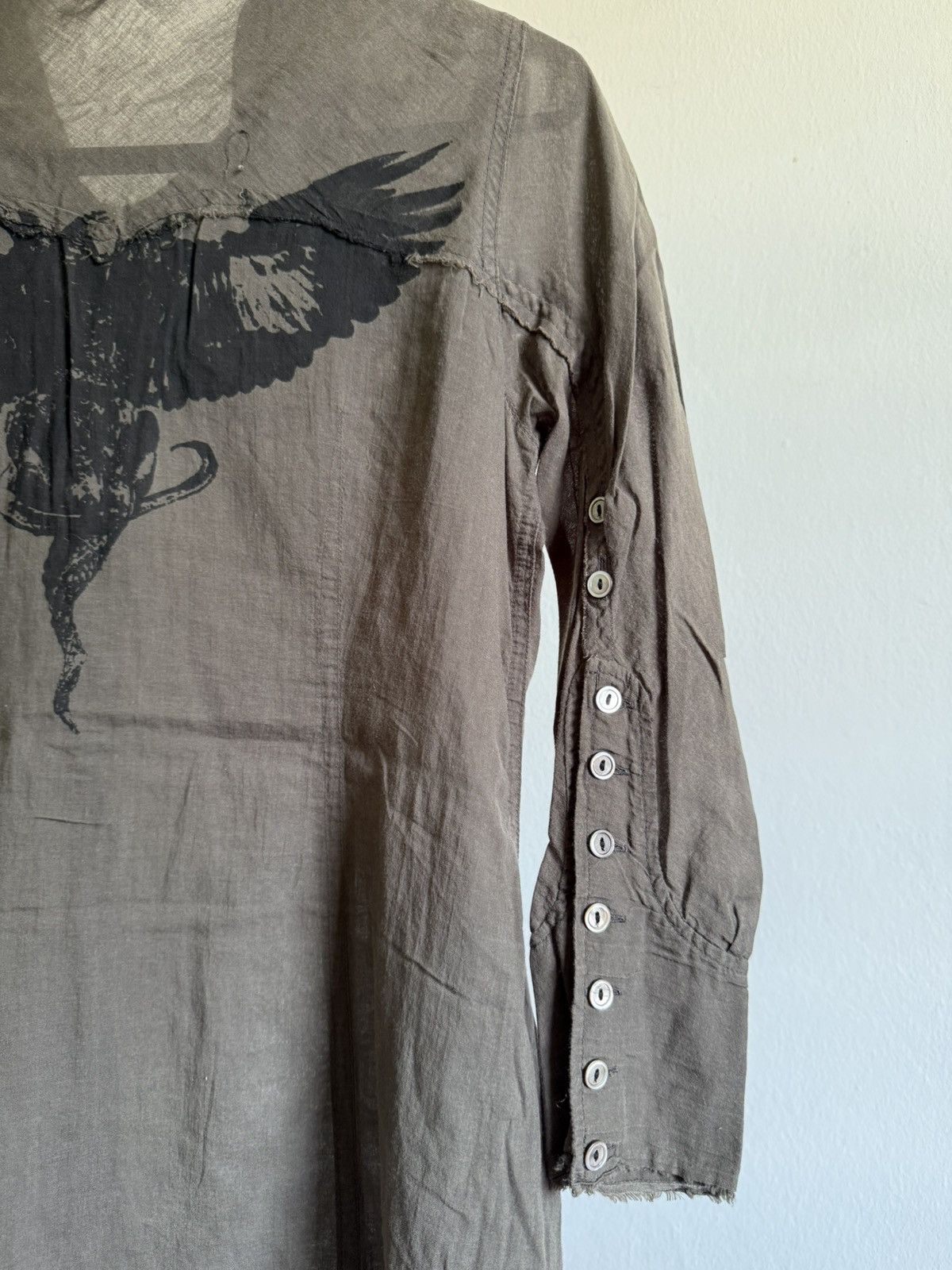 Le Grande Bleu (L.G.B.) 2000s L.G.B G/dress Griffin gothic shirt Size XS / US 0-2 / IT 36-38 - 3 Thumbnail