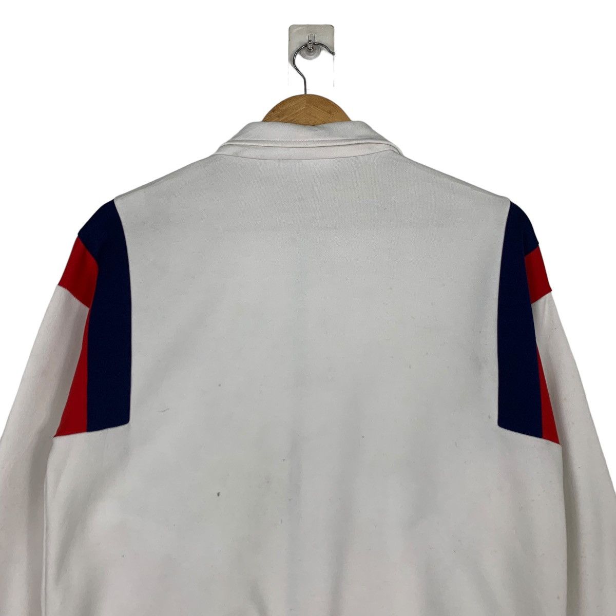 Japanese Brand GLASSHOPPERS Embroidery Small Logo Sweater Jacket #1155-C53 Size US S / EU 44-46 / 1 - 8 Thumbnail