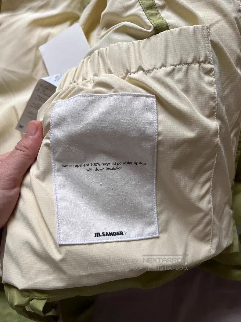Jil Sander Jil Sander Avocado green down jacket goose down jacket Size XS / US 0-2 / IT 36-38 - 6 Thumbnail