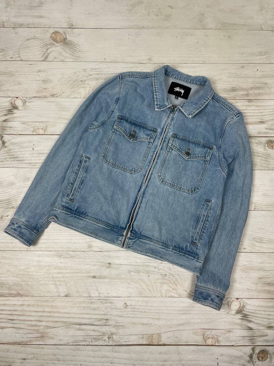 OLD STUSSY “ZIP-UP Denim Jacket” 【公式通販】