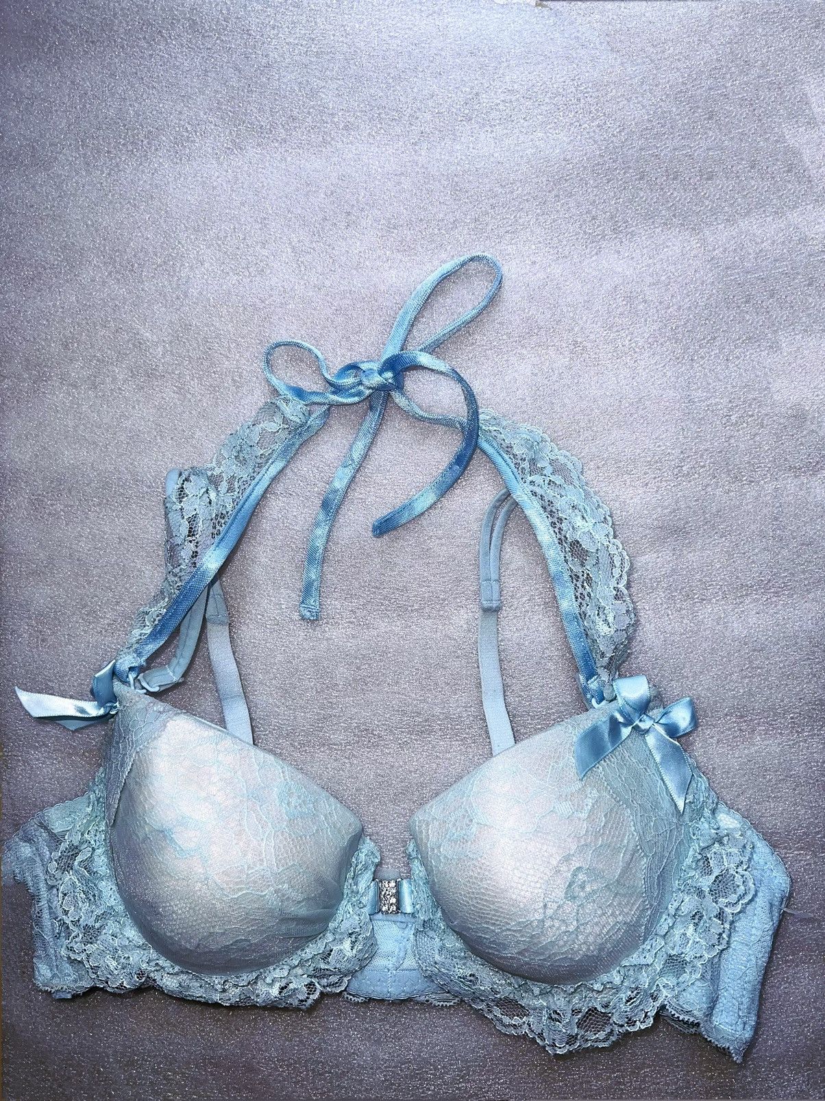 Japanese Brand Vintage Japanese blue fairy bra 🦋💙 Size ONE SIZE - 2 Thumbnail