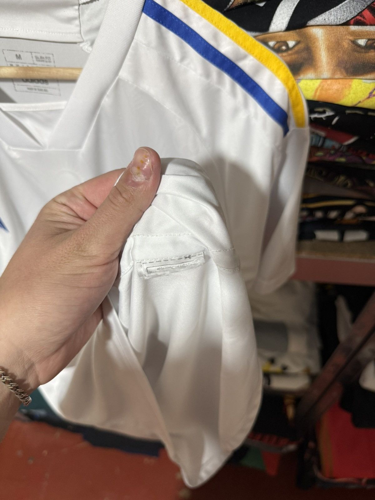 Adidas Adidas Leeds United 2023 Training Football Soccer Jersey Size US M / EU 48-50 / 2 - 8 Thumbnail
