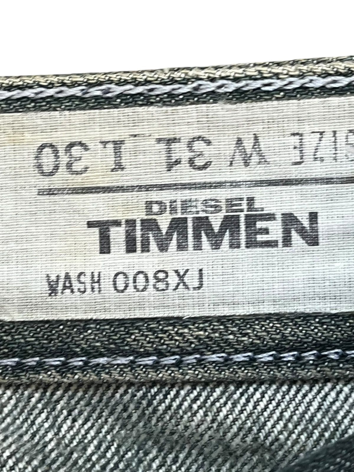 Diesel × Diesel Black Gold × Le Grande Bleu (L.G.B.) Vintage Diesel Timmen Mossy Green Mudwash Denim Size US 31 - 5 Thumbnail
