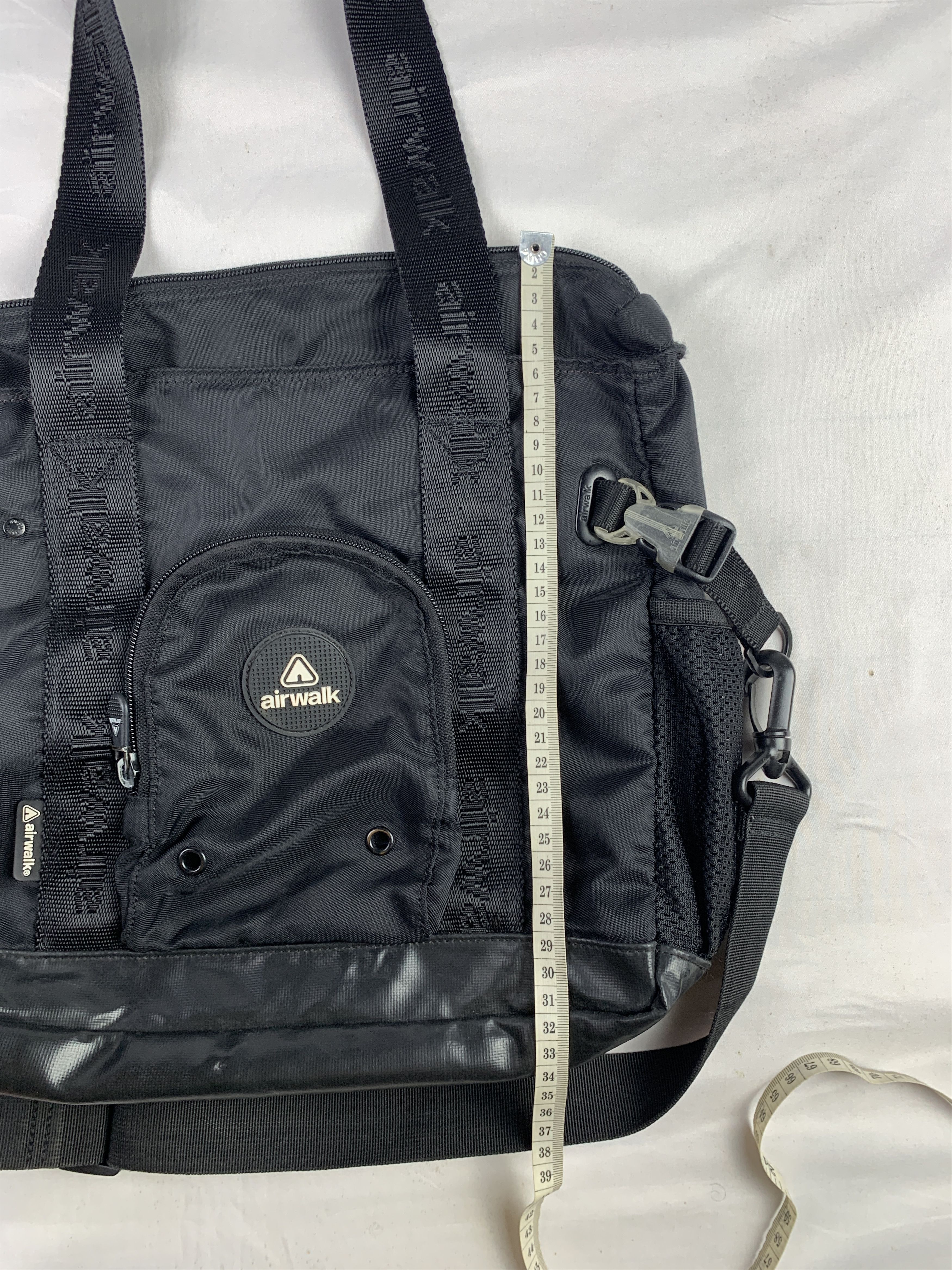 Airwalk Airwalk Black 2in1 Multipocket Tote Bag (37x37) Size ONE SIZE - 15 Thumbnail