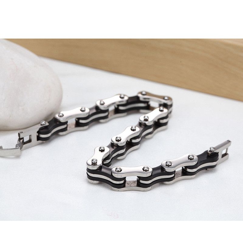Jewelry Steel Classical Chain Bracelets Size ONE SIZE - 3 Thumbnail