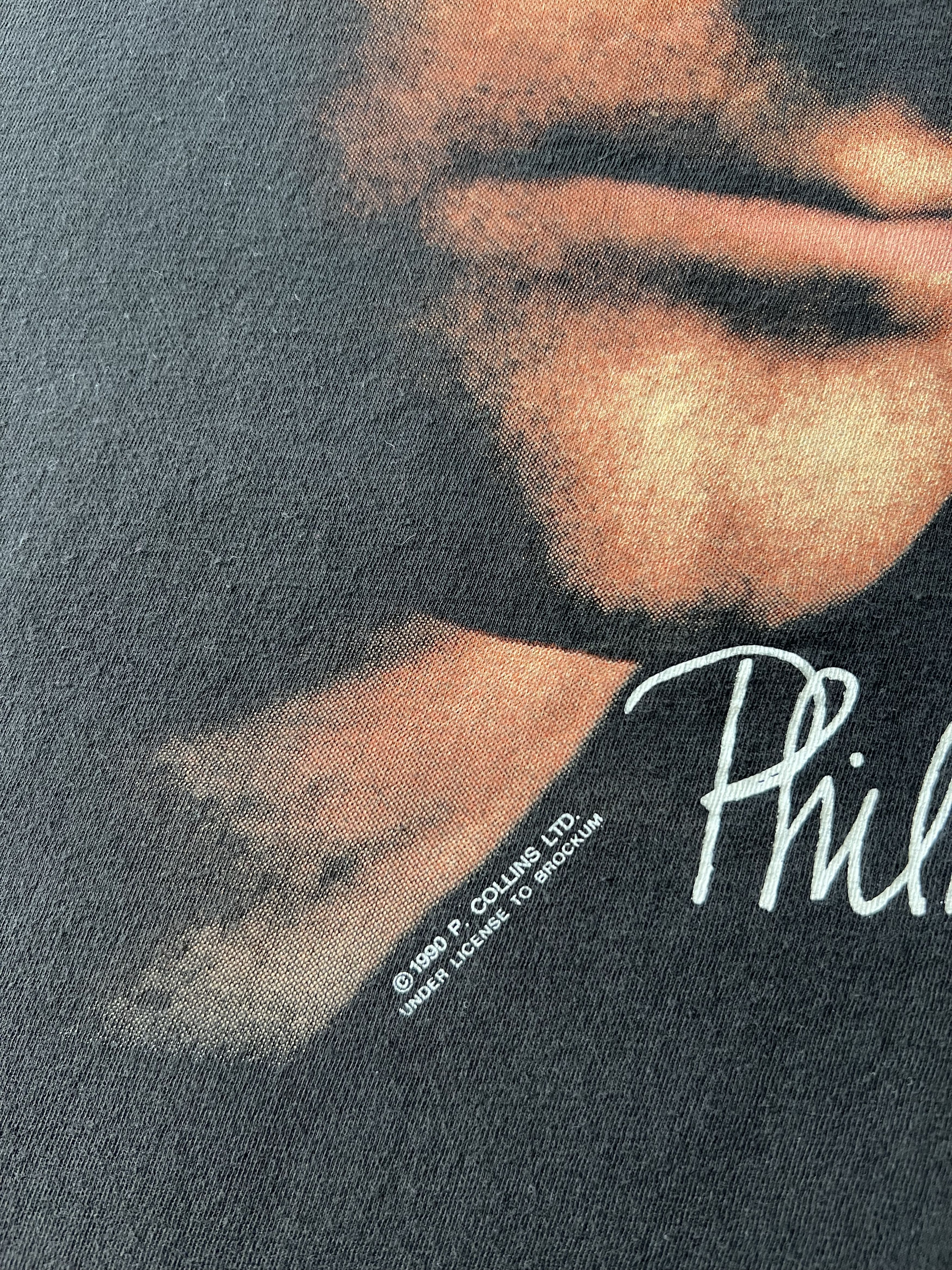 Band Tees Vintage 1990 Phil Collins But Seriously World Tour T-shirt Size US L / EU 52-54 / 3 - 5 Thumbnail