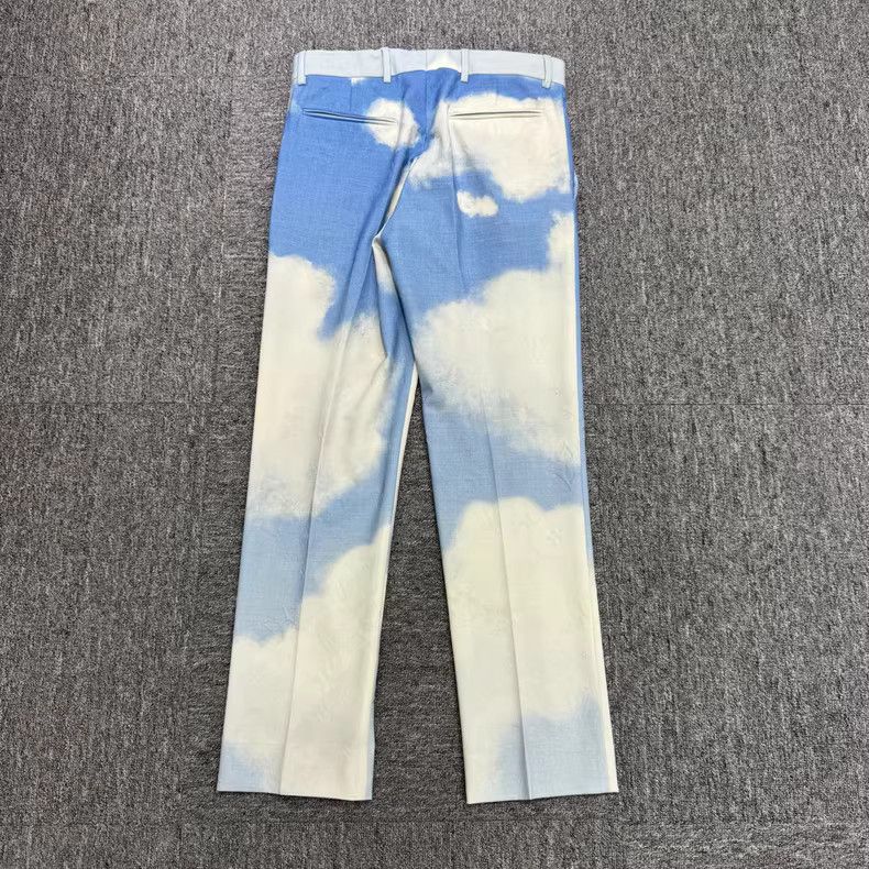 Louis Vuitton Louis Vuitton Blue Sky Casual Pants 38 Size- DMC Size US 38 / EU 54 - 2 Thumbnail