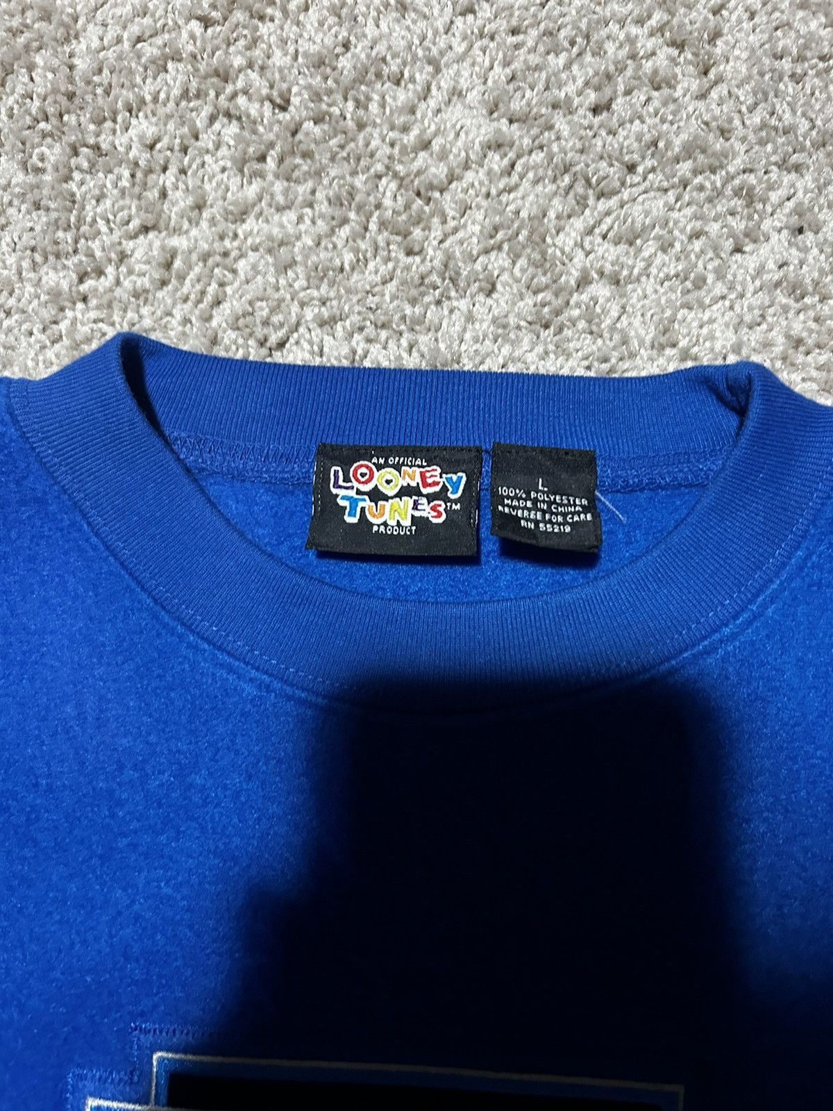 Warner Bros Vintage 1996 Tweety Bird Looney Toons Crewneck Size US L / EU 52-54 / 3 - 3 Thumbnail