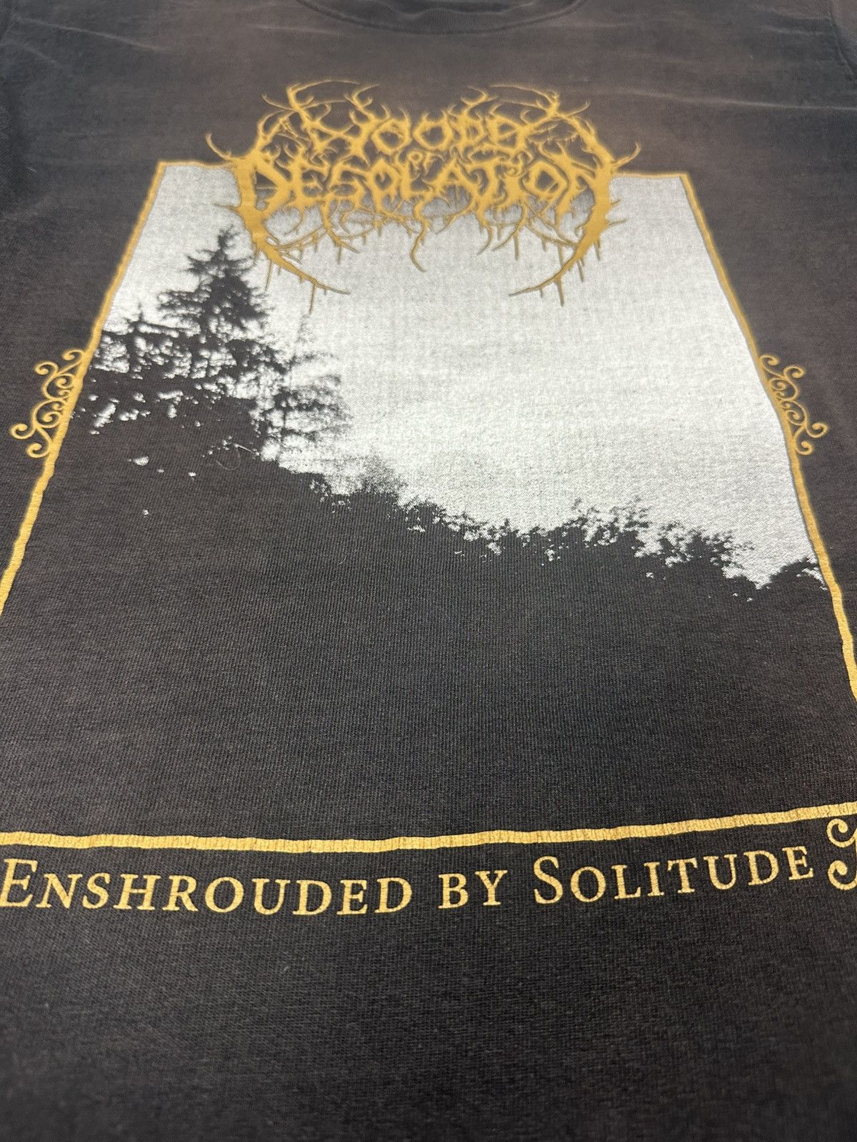 Vintage Woods of Desolation 2010 DSBM T-Shirt Size US L / EU 52-54 / 3 - 4 Thumbnail